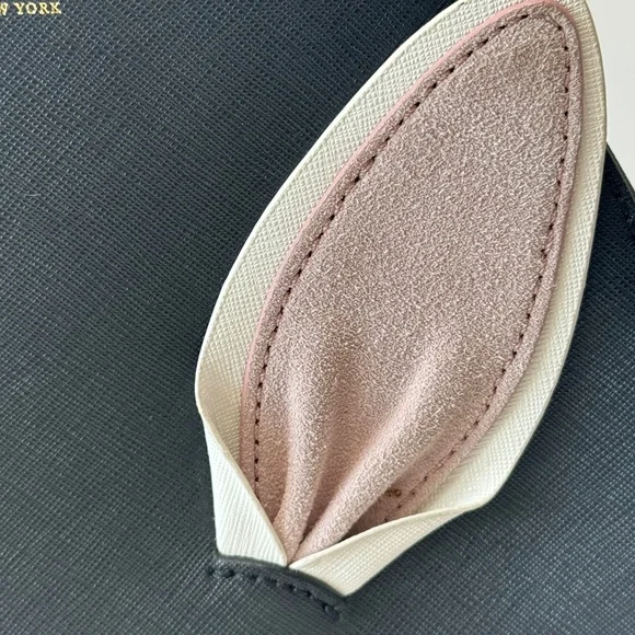 Kate Spade Hop To It Rabbit Sammi - Bunny Backpack PLUS Matching Passport Book - Picture 6 of 12